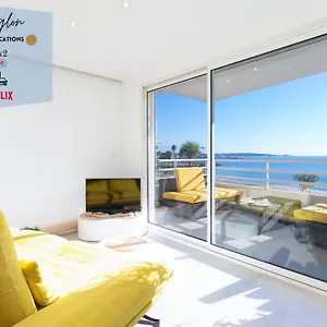L'aiglon - Vue Les Pieds Dans L'eau - Superbe - Parking Privé - Golfe-juan - Vallauris